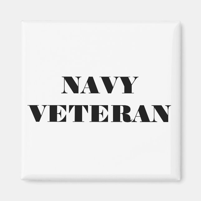 Magnet Navy Veteran (Vorne)