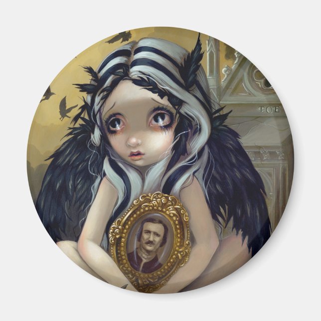 Magnet "Nevermore" (Vorne)