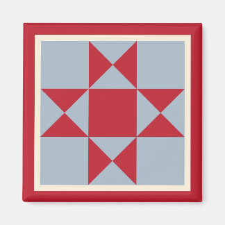 Magnet - Ohio Star Quilt Square