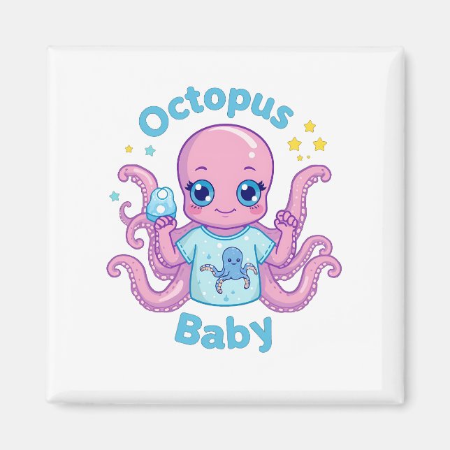 Magnet Oktopus Baby  (Vorne)