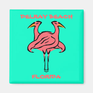 MAGNET - PAIR OF FLAMINGOS ~ EINFACH ZU KUNDEN!