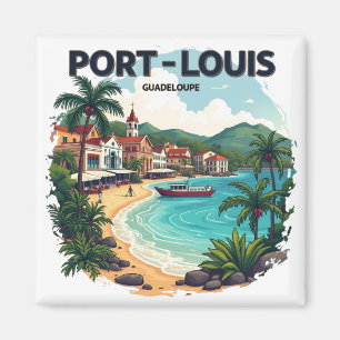 Magnet Port-Louis Guadeloupe Magnet