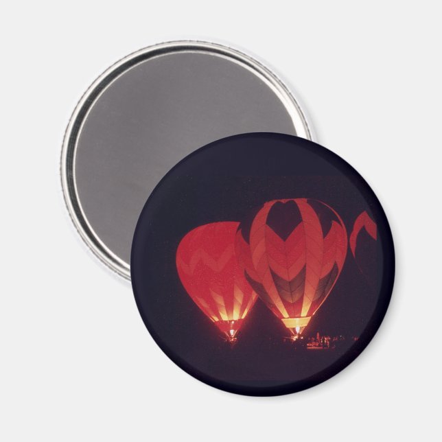 Magnet - Pre Dawn Glow Balloons (Vorderseite/Rückseite)
