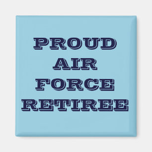 Magnet Proud Air Force Retiree