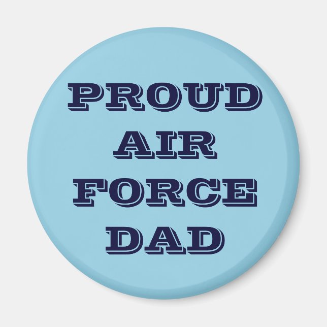 Magnet Proud Air Force Vater (Vorne)