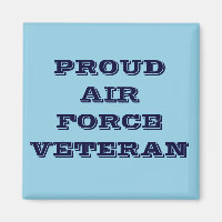 Magnet Proud Air Force Veteran
