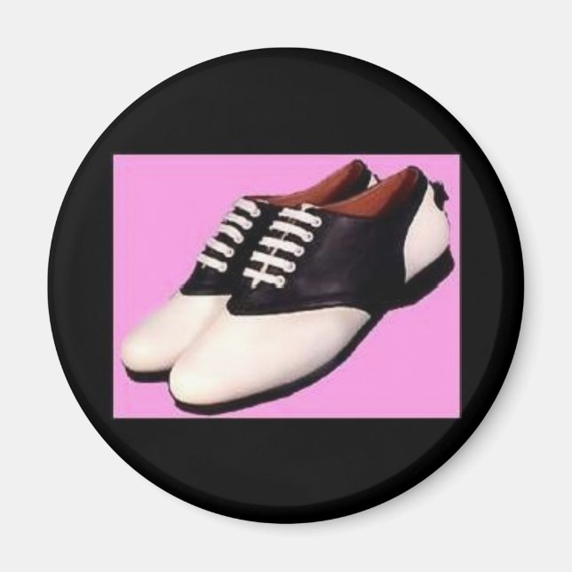 Magnet - Retro Fifties Sattelschuhe (Vorne)