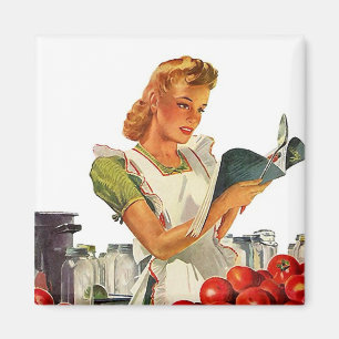 Magnet ~ RETRO KÜCHE Mitte- des