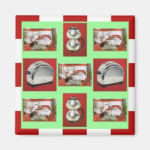 Magnet ~ RETRO KÜCHE Mitte- des