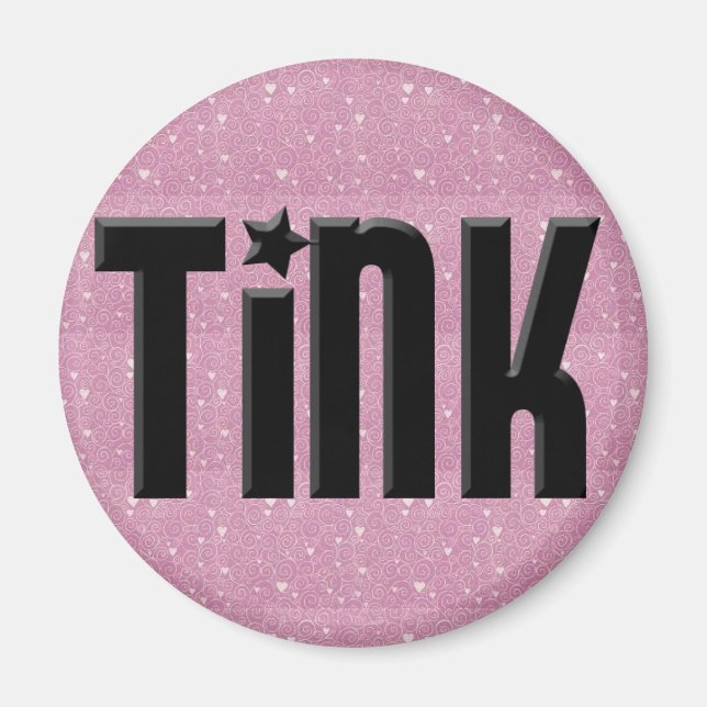 Magnet - rosa Herzen (Vorne)