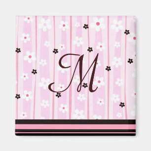 Magnet - Rosa und Brown