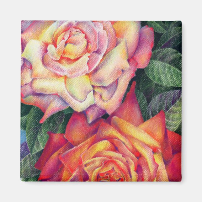 Magnet "Rose" (Vorne)