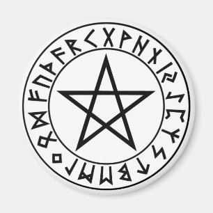 Magnet Rune-Pentagramm