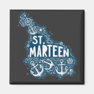Magnet Saint-Martin SXM Marine   Magnet