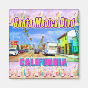 Magnet "Santa Monica Blvd 1"