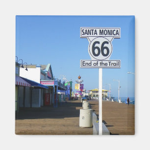 Magnet Santa Monica Weg-66!