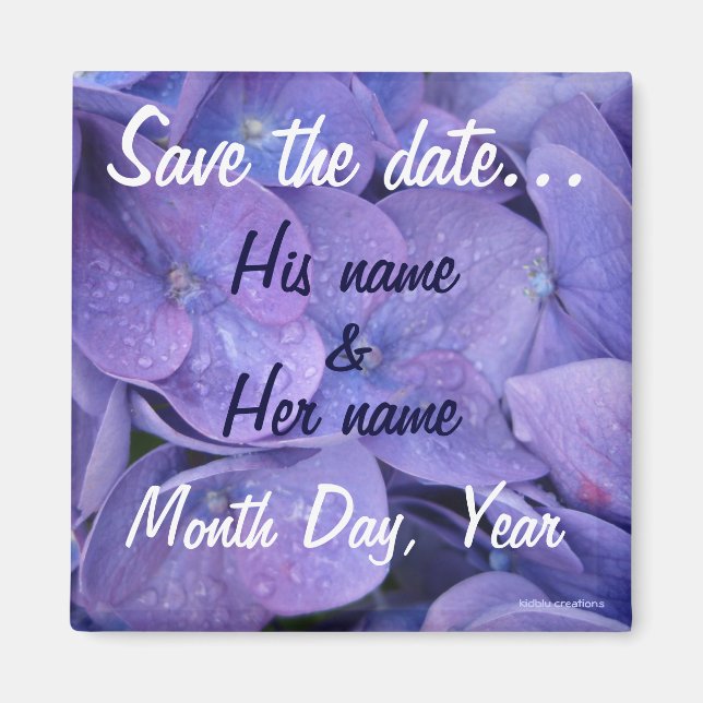 Magnet - Save the Date (Vorne)