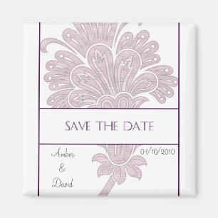 Magnet ~ Save the Date:: Lila Paisley
