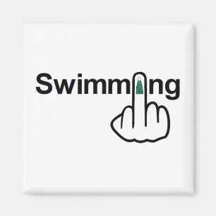 Magnet Schwimmen Gedreht