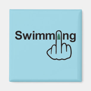 Magnet Schwimmen Gedreht