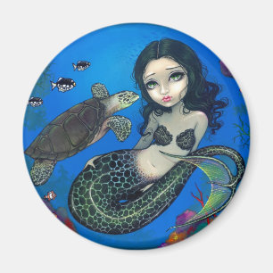Magnet "Sea Turtle Mermaid"