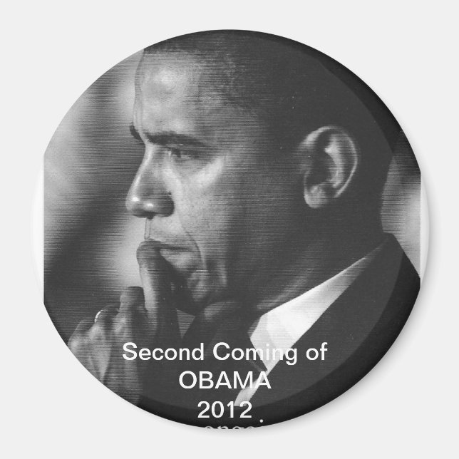 Magnet "Second Coming" von Präsident Barack Obama  (Vorne)