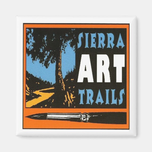 Magnet Sierra Art Trails (Vorne)