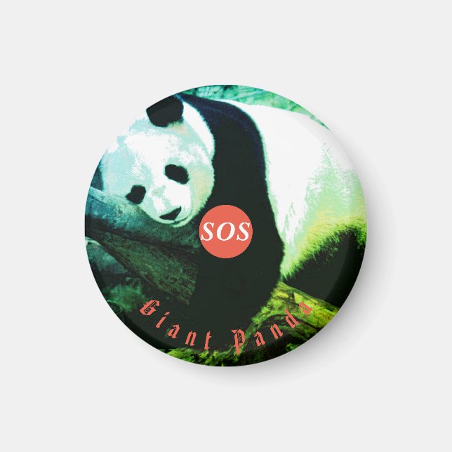 Magnet SOS Panda (Vorne)