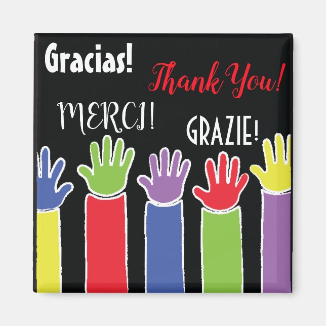 Magnet Square dank Lot Magnet (Vorne)