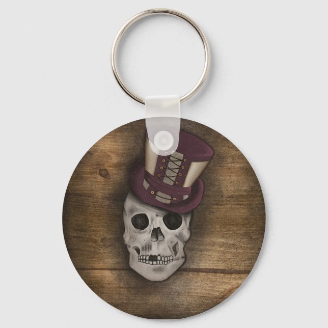 Magnet Steampunk Schlüsselanhänger (Vorderseite)