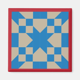 Magnet - Straße zum Oklahoma Quilt Square