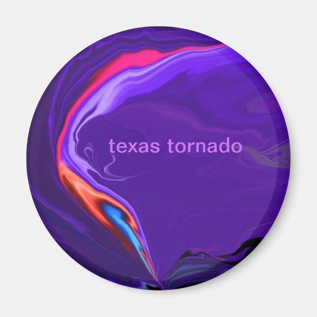 Magnet Templatetexas tornado (Vorne)