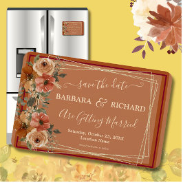 MAGNET Terracotta Floral Elegantes Rett