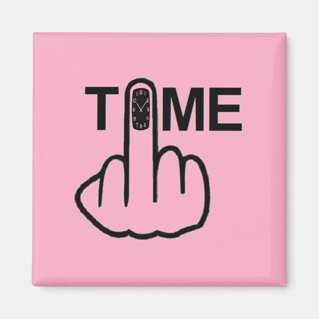 Magnet Time Gedreht (Vorne)