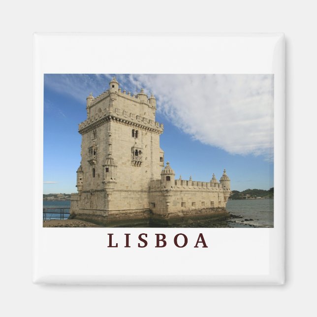 Magnet "Torre de Belem, Lisboa" (Vorne)