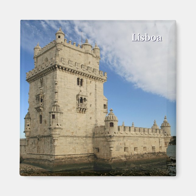 Magnet "Torre de Belem, Lisboa" (Vorne)
