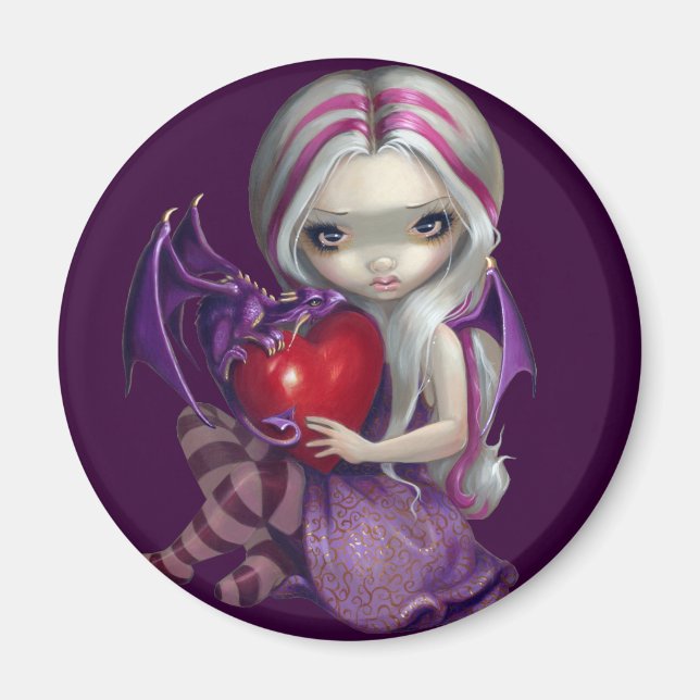 Magnet "Valentine Dragon" (Vorne)