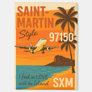 Magnet vintage Saint-Martin SXM 97150