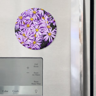 Magnet - violette Blumen