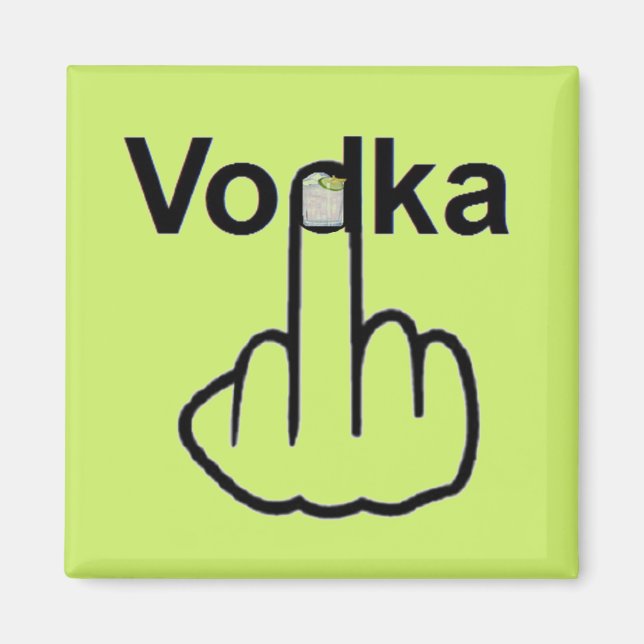 Magnet Vodka Drehe (Vorne)