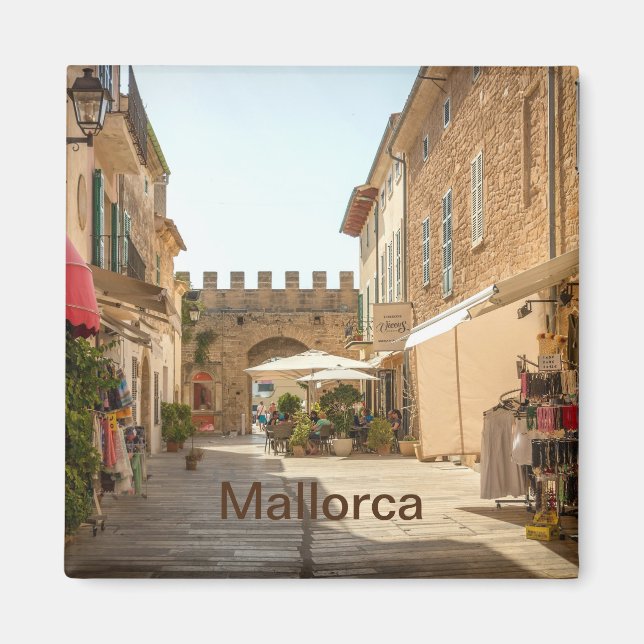 magnet von Alcudia in der Insel von Mallorca (Vorne)