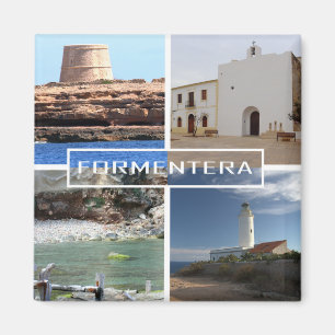 magnet von Formentera im Balearen