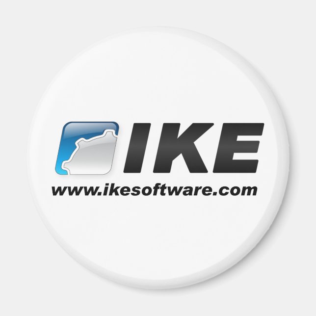 Magnet-Vorlage - Runder Standard Magnet (Vorne)