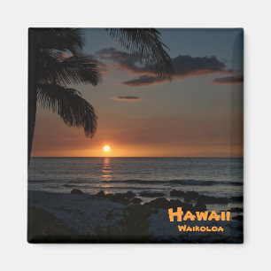 Magnet: Waikoloa Sunset #1 Magnet