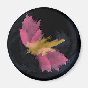 Magnet, Wasserfarbe Midnight Flight Magnet