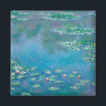 MAGNET: "WASSERLILIEN" NACH MONET MAGNET<br><div class="desc">"WASSERLILIEN" VON CLAUDE MONET</div>