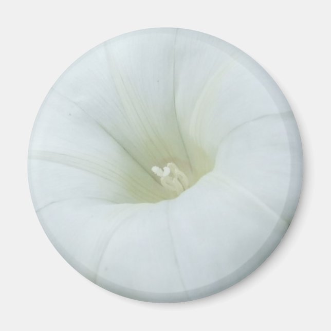 Magnet "White Blume Centre" (Vorne)