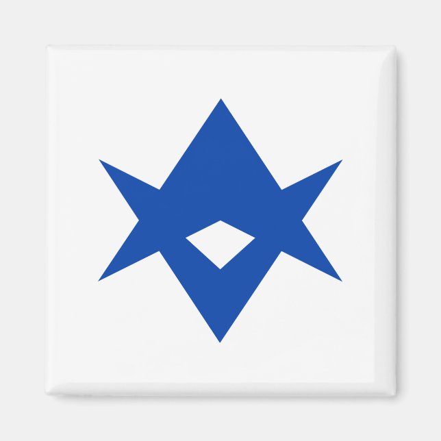 Magnet with Flag of Toyota City (Vorne)