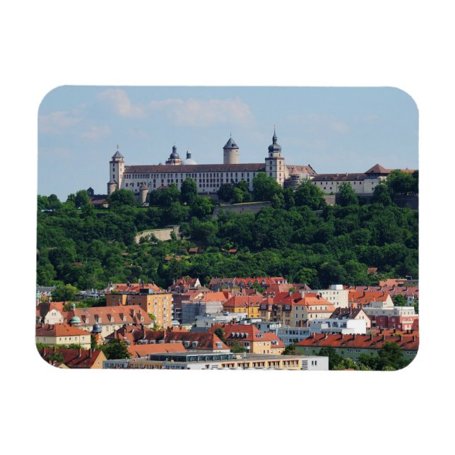 Magnet Würzburg Festung Marienberg (Horizontal)