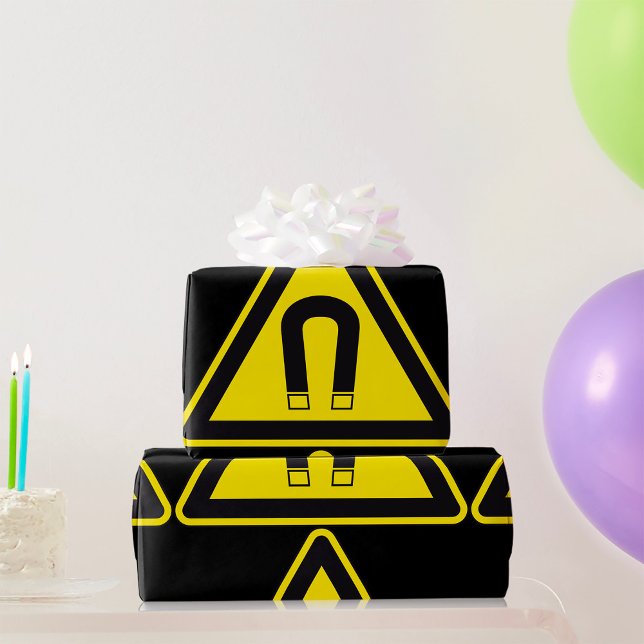 Magnet-Zeichen Geschenkpapier (Von Creator hochgeladen)